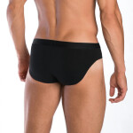 Pánske nohavičky 2PACK M-4001 SD-02 Black - LAMA XL černá