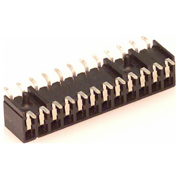 Molex vstavaná zásuvková lišta (štandardná) Počet pólov 24 873682424 1 ks Tube; 873682424