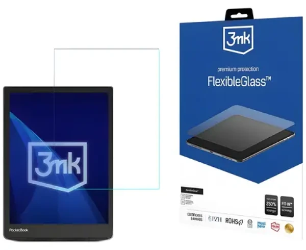 3mk FlexibleGlass PocketBook InkPad Color 3 7,8" / Hybridné sklo / Antimikrobiálne