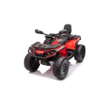 Mamido Detská elektrická štvorkolka Can-Am Outlander ATV 4x200W červená
