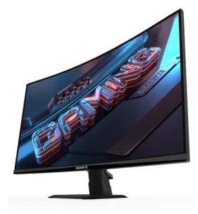 27" GIGABYTE GS27QCA EK čierna / Monitor / VA / QHD / 180Hz / 1ms MPRT / 1500R / AMD FreeSync (GS27QCA EK)