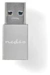 Nedis CCGB60925GY / Adaptér USB-A - USB-C / USB 3.2 Gen 1 / 5 Gbps (CCGB60925GY)