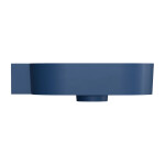 OMNIRES - OVO M+ umývadlo na dosku/závesné - ľavé, 55 x 38 cm, midnight blue mat; OVO555UWLMB