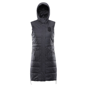 Dámská vesta s membránou ptx ALPINE PRO HARDA dk.true gray M