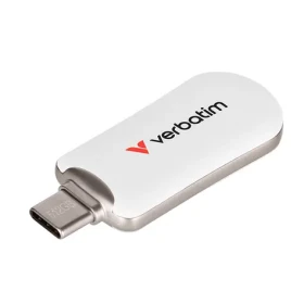 Verbatim Plectra 512GB biela / Flash Disk / USB-C 3.0 / až 100 MBs (30231)