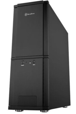 SilverStone SST-TJ03B Temjin / PC skriňa / ATX / USB 2.0 / čierna (SST-TJ03B)