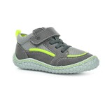 Ricosta Patsy Hellgrau/Grün detské členkové barefoot tenisky 22 EUR