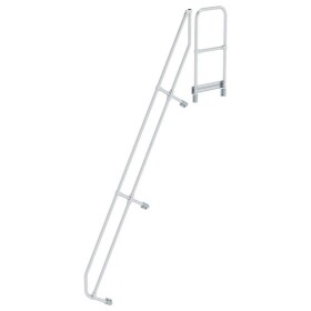 MUNK Günzburger Steigtechnik 600592 Munk Druhé madlo na schody s plošinou 60° 12 schodov 1 ks; 600592