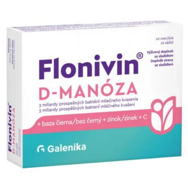 FLONIVIN D-Manóza 10 vrecúšok