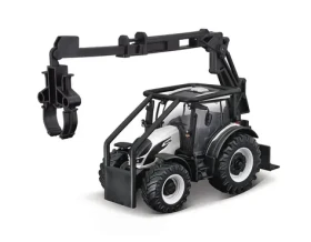 Bburago FARMLAND Lesný traktor s 3 kladami Traktor Valtra N174
