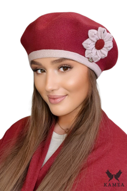 Kamea Beret K.22.013.15 Claret UNI