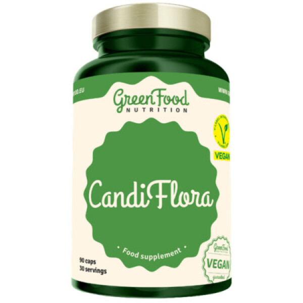 GREENFOOD CandiFlora 90 kapsúl