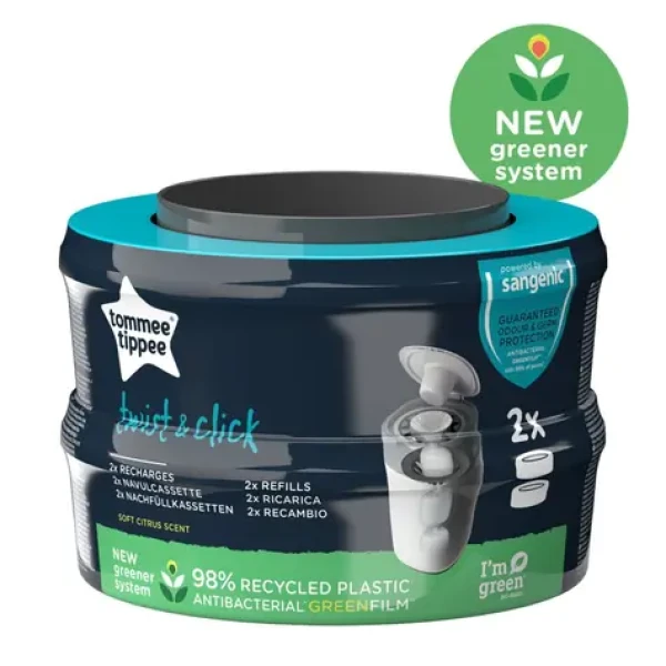 Tommee Tippee Twist Click Náhradné Kazety, 2 ks (82329601)