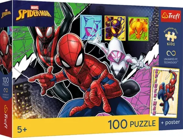 Trefl Puzzle Premium PLUS Kids Spiderman