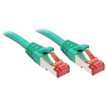 LINDY 47754 RJ45 sieťové káble, prepojovacie káble CAT 6 S/FTP 15.00 m zelená 1 ks; 47754
