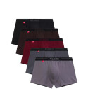 Boxerky Atlantic 5SMH-004/25 A'5 S-2XL zeleno-zeleno-modrá XXL