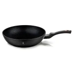 BERLINGERHAUS BH-6178 Black Rose Collection / Wok panvica / mramorový povrch / 30 cm (BH-6178)