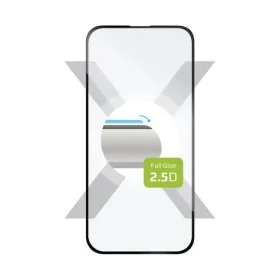 FIXED Ochranné tvrdené sklo Full-Cover pre Apple iPhone 16 lepenie cez celý displej čiernej (FIXGFA-1400-BK)