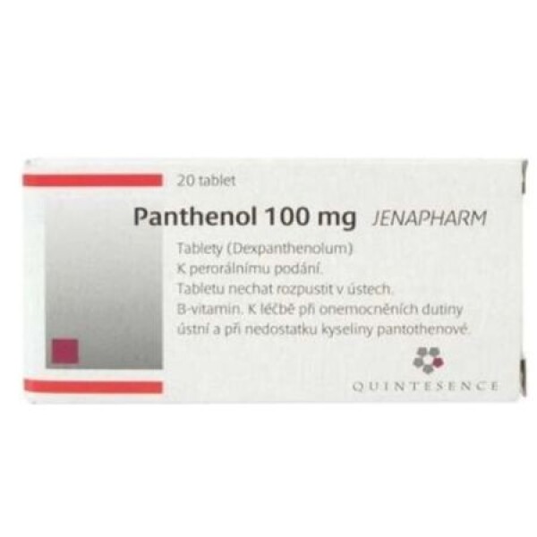 Panthenol Jenapharm tbl 20x100mg