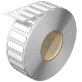Weidmüller 2621070000 SM-FO 27/8 MM WS značenie prístrojov Potlačiteľná plocha: 8 x 27 mm biela Počet markerov: 500 500 ks; 2621070000