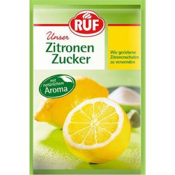 Citrónový cukor 3 x 10 g - RUF - RUF