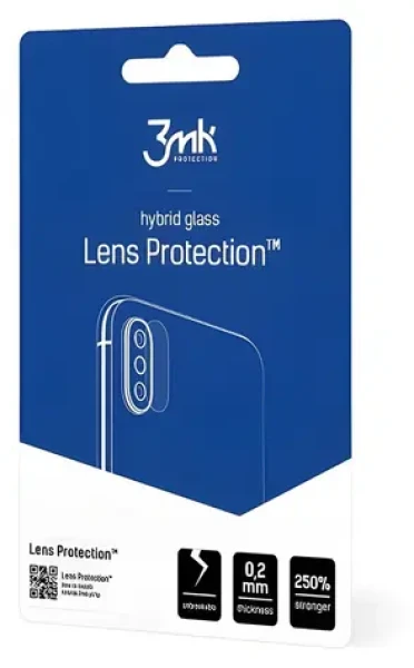 3MK Lens Protect hybridné sklo kamery pre Xiaomi Mi 10 Pro / Ochranné sklo / 4 ks / 7H