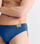 Sloggi Men GO NATURAL - Pánske retro nohavičky z organickej bavlny (2 ks) Sloggi BLUE S