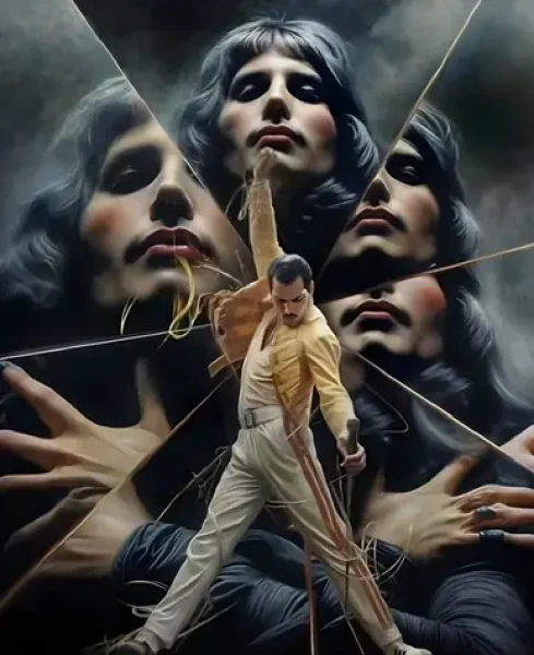 Norimpex Diamantové maľovanie Freddie Mercury (2003265)