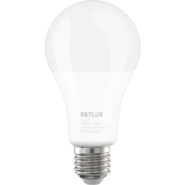 Retlux RLL 410 A65 E27 bulb / žiarovka / 15W / 1500 lm / 4000K - studená biela (8590669328079)