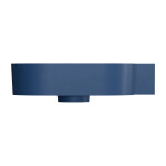 OMNIRES - OVO M+ umývadlo na dosku/závesné - pravé, 55 x 38 cm, midnight blue mat; OVO555UWPMB
