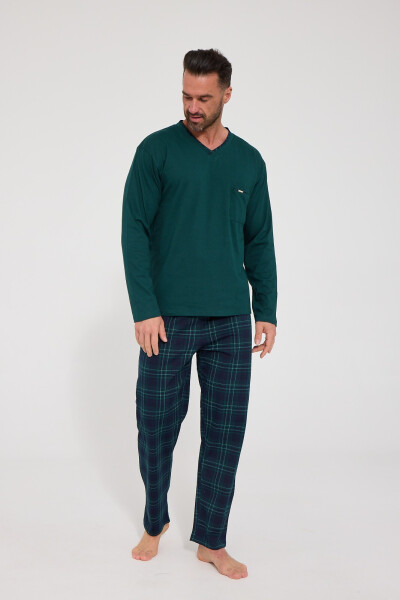 Pyžamo Cornette 122/335 Anthony, dĺžka/veľkosť S–2XL zelená XL