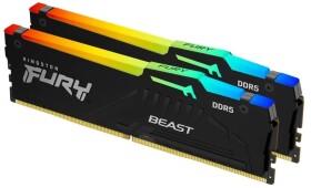 Kingston Kingston 64GB DDR5 6000MT/S CL30 DIMM/KIT OF 2 FURY BEAST RGB XMP
