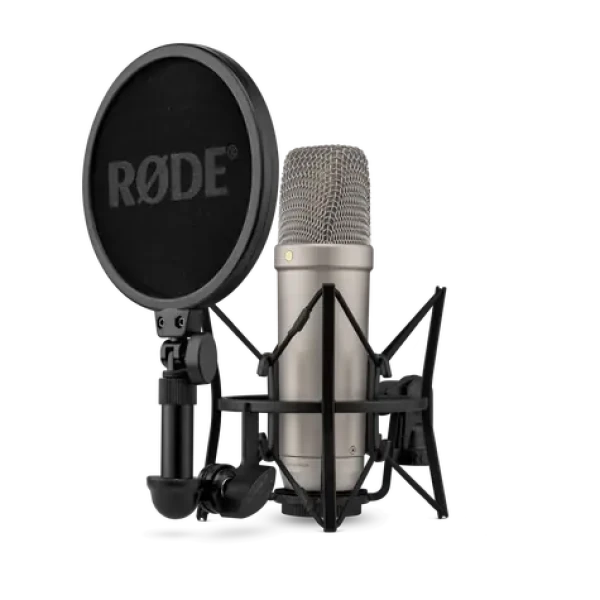 Rode NT1 5th Generation strieborná / stolný mikrofón / kondenzátorový / XLR amp; USB-C (NT1GEN5)