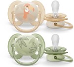 Philips AVENT Cumlík Ultrasoft Premium zvieratko 0-6m chlapec 2 ks