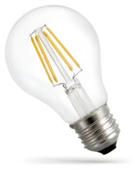 Spectrum LED žiarovka E27 3,8 W COG / Žiarovka / E27 / 230V / neutrálna biela (WOJ+14640)