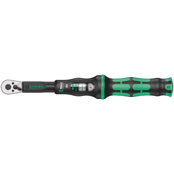 Wera Click-Torque A 6 05075605001 momentový kľúč s prepínací račňou 1/4 (6,3 mm) 2.5 - 25 Nm