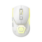 Marvo Fit Pro G1 biela / Bezdrôtová optická myš / RF 2.4GHz / 19000 DPI / RGB / 7 tlačidiel (FIT PRO G1W WH)