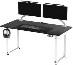 Ultradesk Biurko, elektycznie regulowany, 160X75 cm, 72-118 cm, UPLIFT, z podk�adk� pod mysz XXL, ULTRADESK