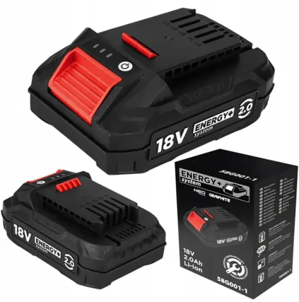 Graphite 58G001 / Akumulátor / 18V / Li- ION / 2 Ah / Energy+ (58G001-1)