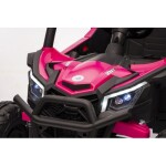 Mamido Elektrické autíčko Buggy Madman UTV-MX ružové