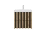 Kúpeľňová skrinka s umývadlom SAT Delano 60x56x45 cm dub mat DELANO60ZDCUM DELANO60ZDCUM