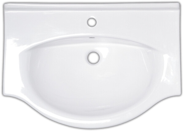 Nábytkové umývadlo Naturel Pro 81x50 cm otvor pre batériu uprostred HA5680 HA5680
