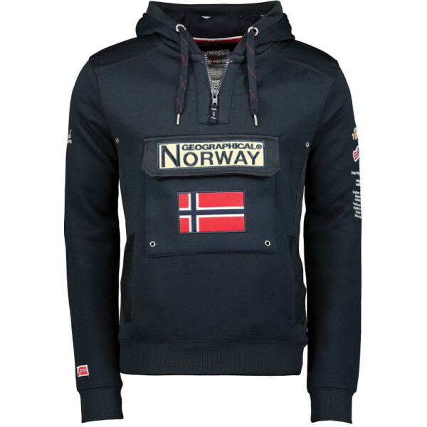 Pánska mikina Gymclass Db 054 M WW2489H/GN tmavo modrá – Geographical Norway XL