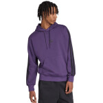 Pánska mikina adidas Essentials 3-Stripes Fleece Sweatshirt purple JX0740 pánska M