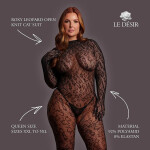 Body Shots Le Desir DES096 Roxy Leopard černá maxi