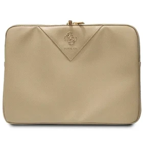 Guess Triangle 4G Obal na notebook 14" zlatá / Obal na notebook / 14" (GUCS14ZPGSTEGD)
