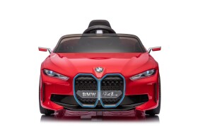 Mamido Mamido Elektrické autíčko BMW i4 červené 12V7Ah EVA kolesá ECO Koža