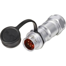 Weipu SF1211/P5 II guľatý faston, 1 ks; SF1211/P5 II