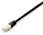 Equip Cat6a Platinum čierna / Patch kábel / S/FTP / RJ-45 / 1 m / PoE / 10 ks (645690)