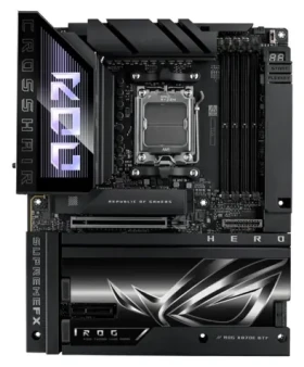 Asus ROG CROSSHAIR X870E HERO BTF / Základná doska / AMD X870E / DDR5 / Wi-Fi 7 / 5GLAN / sc.AM5 / ATX (90MB1MX0-M0EAY0)